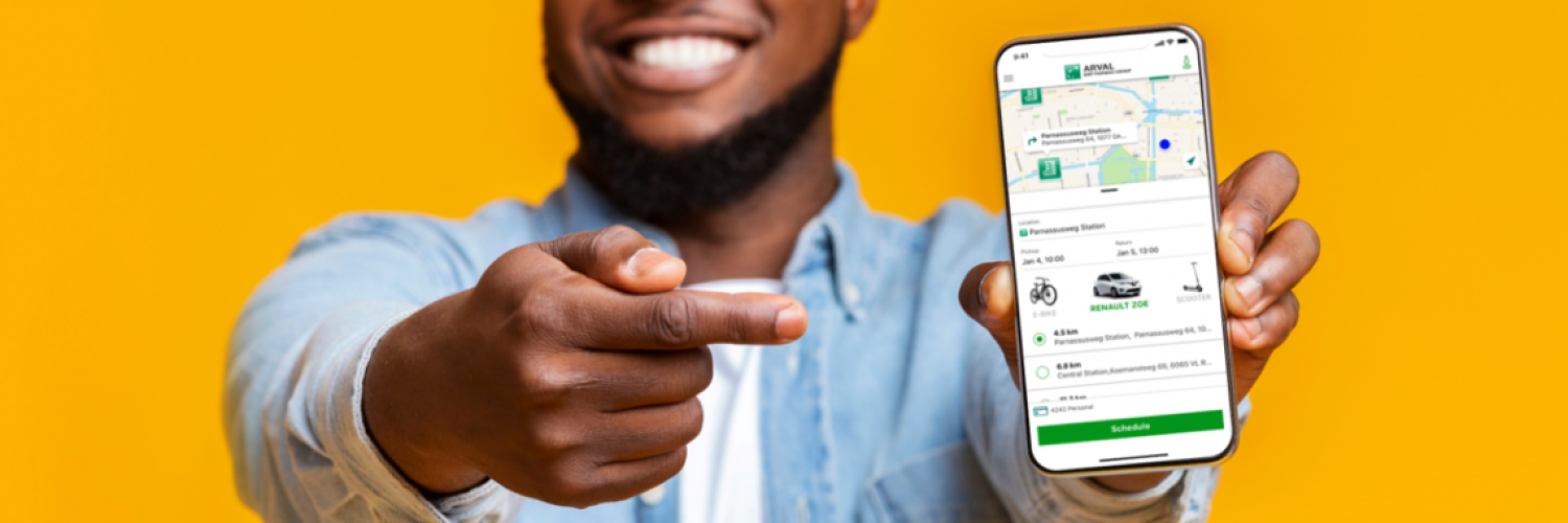arval car sharing app 